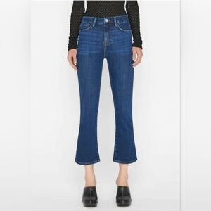 Frame Denim Le Crop Jeans In Majesty